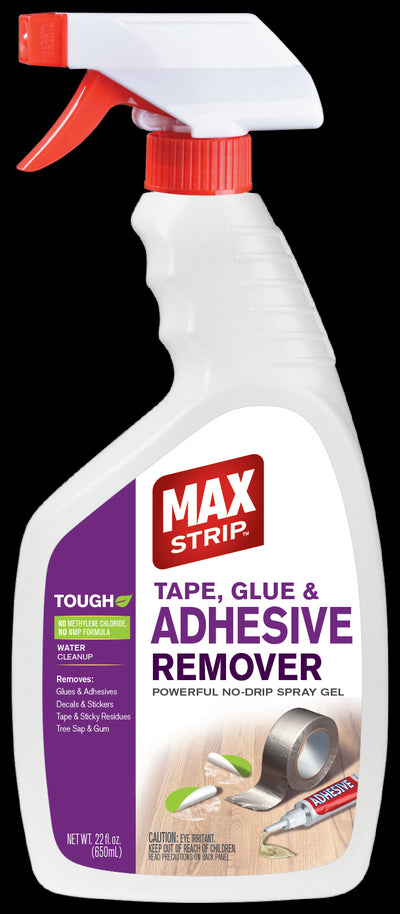 MAX Strip 22-fl oz Extra-strength Most Kinds Of Tape Residue, Glue, and Adhesive. Paint Remover and Stripper (Gel)