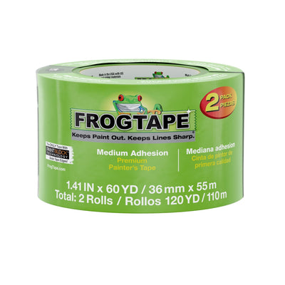 FrogTape Multi-Surface 2-Pack 1.41-in x 60 Yard(s) Painters Tape