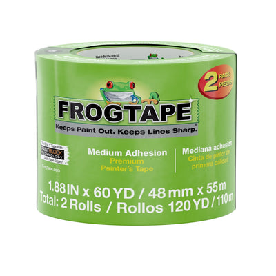 FrogTape Multi-Surface 2-Pack 1.88-in x 60 Yard(s) Painters Tape