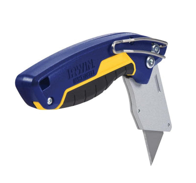 IRWIN Pro flip 3-Blade Folding Utility Knife with On Tool Blade Storage