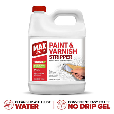 MAX Strip 32-fl oz Extra-strength Paint Remover and Stripper (Gel)