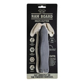 Ram Board Multi Cutter 1-in 4-Blade Utility Knife with On Tool Blade Storage