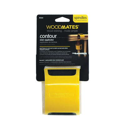 Mr. LongArm Woodmates 4.25-in x 3.5-in Synthetic Blend Stain Pad