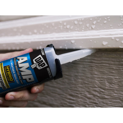 DAP AMP 9-oz Crystal Clear Paintable Advanced Sealant Caulk