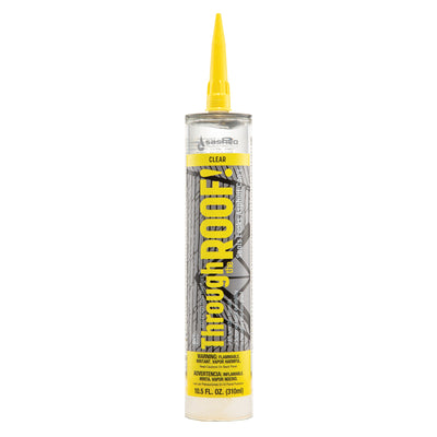 Sashco Through the Roof 10.5-oz Clear Paintable Solvent Caulk