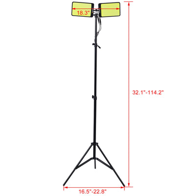 WELLFOR 11200-Lumen LED Plug-in Portable Work Light