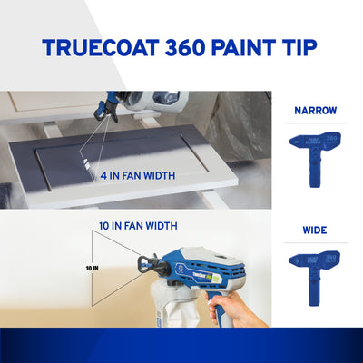 Graco TrueCoat 360 214 0.014-in Hole 1.75-in-in Length Paint Sprayer Tip