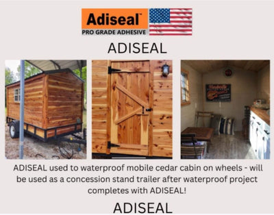 ADISEAL USA ADISEAL 10-Pack 9.8-oz Black Paintable Advanced Sealant Caulk