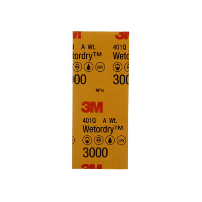 3M Wetordry Sanding-Sheet Ultra Fine 3000-Grit Sheet Sandpaper 9-in W x 3.66-in L 10-Pack