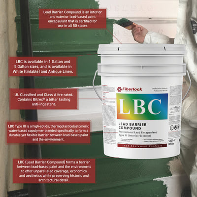 Fiberlock LBC Type III Lead Barrier Compound 1-Gallon