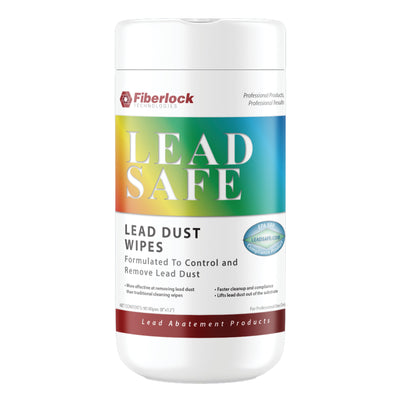 Fiberlock LEAD SAFE Lead Dust Wipes Lead Test Kit