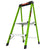 Little Giant Ladders Ultra 2-Step 300-lb Capacity Green Fiberglass Foldable Step Stool