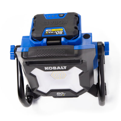 Kobalt 80-volt 2500-Lumen LED Battery-operated Portable Work Light