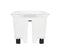 MOXIE 19-Quart Polypropylene Double Bucket with Wheels