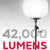 Volterrex 42000-Lumen LED Plug-in Stand Work Light