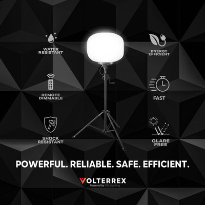 Volterrex 42000-Lumen LED Plug-in Stand Work Light