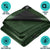 Core Tarps 18-ft x 24-ft Green Waterproof Commercial Polyethylene 10-mil Tarp