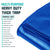 Core Tarps 6-ft x 8-ft Blue Waterproof Commercial Polyethylene 8-mil Tarp