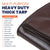 Tarpco Safety 9-ft x 12-ft Brown Waterproof Commercial Polyethylene 14-mil Tarp