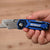 Kobalt Compact Lockback 3/4-in 1-Blade Folding Utility Knife