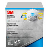 3M 10-Pack White Disposable N95 Painting Disposable Respirator