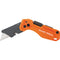 Klein Tools Folding Utility Knife with Driver 3/4-in 1-Blade Folding Utility Knife