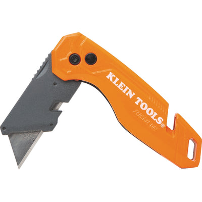 Klein Tools Flickblade 3/4-in 6-Blade Folding Utility Knife with On Tool Blade Storage