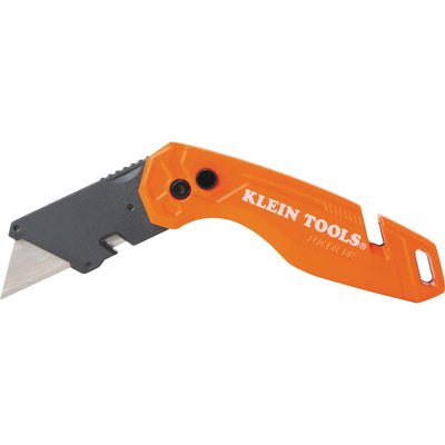 Klein Tools Flickblade 3/4-in 6-Blade Folding Utility Knife with On Tool Blade Storage