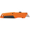 Klein Tools Retractable Utility Knife 3/4-in 6-Blade Retractable Utility Knife with On Tool Blade Storage