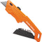 Klein Tools Retractable Utility Knife 3/4-in 6-Blade Retractable Utility Knife with On Tool Blade Storage