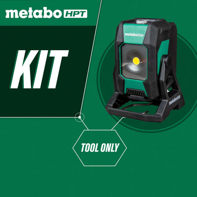 Metabo HPT 18-volt 2000-Lumen LED Battery-operated Rechargeable Portable Work Light