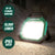 Metabo HPT 18-volt 10000-Lumen LED Battery-operated and Plug Rechargeable Portable Work Light