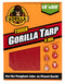 Gorilla 20-ft x 12-ft Red Water Resistant Standard Polyethylene 8-mil Tarp