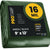 PROTARP 9-ft x 12-ft Green Waterproof Commercial Polyethylene 16-mil Tarp