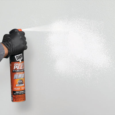 DAP 2in1 25-fl oz White Orange Peel Water-based Wall and Ceiling Texture Spray