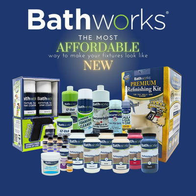 Bathworks 6.5-oz White Silicone Kitchen and Bath Caulk