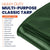 Tarpco Safety 12-ft x 12-ft Green Waterproof Commercial Polyethylene 7-mil Tarp