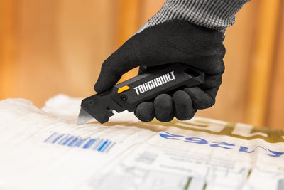 TOUGHBUILT Sub-Compact 3/4-in 1-Blade Folding Utility Knife