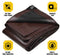 Core Tarps Waterproof Commercial Polyethylene 5-mil Tarp