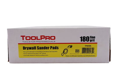 ToolPro Fine 180-Grit Sanding Sponge 9-in x 10-in (5-Pack)