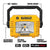 DEWALT 2000-Lumen LED Battery-operated Rechargeable Portable Work Light