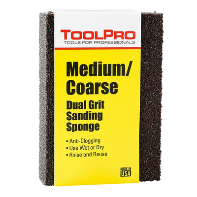 ToolPro Med./ Coarse Block Sponge 24 pk