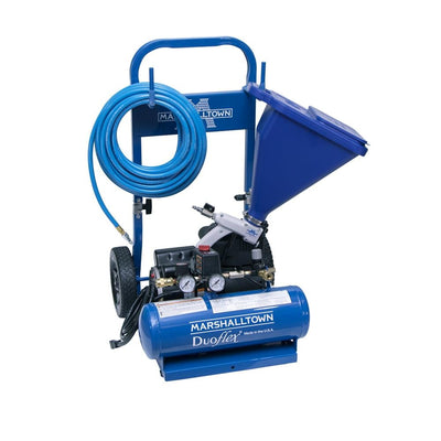 Marshalltown Duoflex Compressor with Sharpshooter I Hopper Gun 40 PSI Electric Texture Sprayer