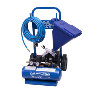 Marshalltown Duoflex Compressor with Sharpshooter I Hopper Gun 40 PSI Electric Texture Sprayer