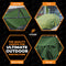 XPOSE SAFETY 8-ft x 10-ft Green Commercial Canvas 14-mil Tarp