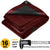 PROTARP 20-ft x 20-ft Maroon Waterproof Commercial Polyethylene 16-mil Tarp