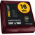 PROTARP 100-ft x 100-ft Maroon Waterproof Commercial Polyethylene 16-mil Tarp