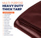 Tarpco Safety 20-ft x 40-ft Maroon Waterproof Commercial Polyethylene 14-mil Tarp