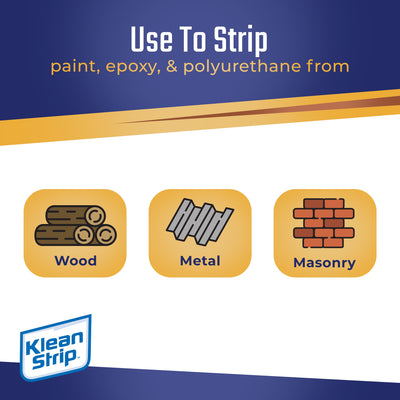 Klean Strip 1 Quart Extra-strength Paint, Epoxy, Polyurethane Paint Stripper (Liquid)