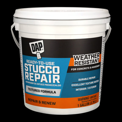 DAP 1-Gallon Interior/Exterior White Stucco Patch